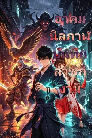 ปกนิยาย อาคมนิลกาฬบันทึกล่าชิกิงามิ