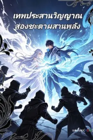 ปกนิยาย เทพประสานวิญญาณ สองชะตาผสานพลัง