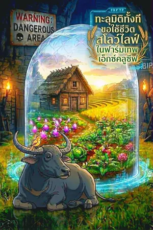ปกนิยาย ทะลุมิติทั้งที ขอใช้ชีวิตสโลว์ไลฟ์ในฟาร์มเทพเอ็กซ์คลูซีฟ