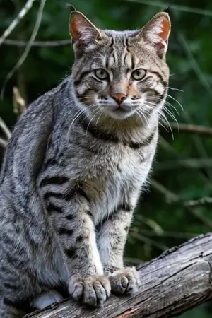 ปกนิยาย แมวป่า