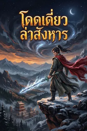 ปกนิยาย โดดเดี่ยวล่าสังหาร