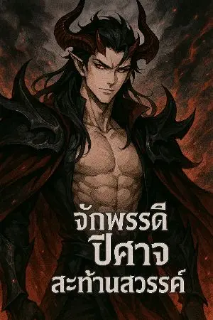 ปกนิยาย จักรพรรดิปีศาจสะท้านสวรรค์