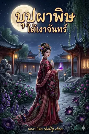ปกนิยาย บุปผาพิษใต้เงาจันทร์