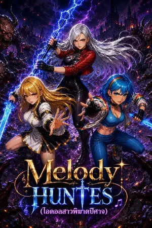 ปกนิยาย Melody Huntes (ไอดอลสาวพิฆาตปีศาจ)