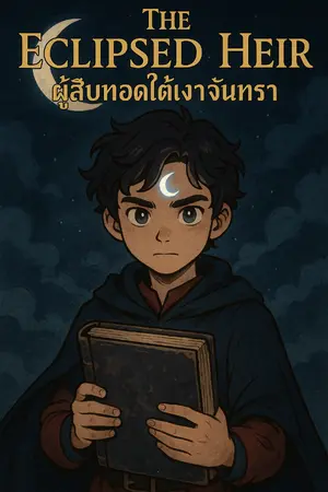 ปกนิยาย ผู้สืบทอดใต้เงาจันทรา