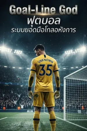 ปกนิยาย Goal-Line God ฟุตบอล ระบบยอดมือโกลอหังการ