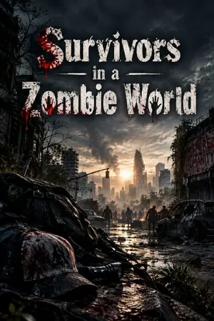 ปกนิยาย Survivors in a Zombie World