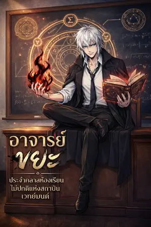 ปกนิยาย อาจารย์ขยะประจำคลาสห้องเรียนไม่ปกติแห่งสถาบันเวทย์มนต์