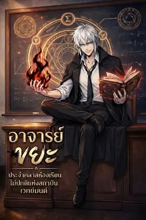 ปกนิยาย อาจารย์ขยะประจำคลาสห้องเรียนไม่ปกติแห่งสถาบันเวทย์มนต์