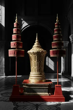 ปกนิยาย ผีเสื้อในโกศโถ : เมื่อความตายไม่อาจพรากเสาหลักแมลงได้