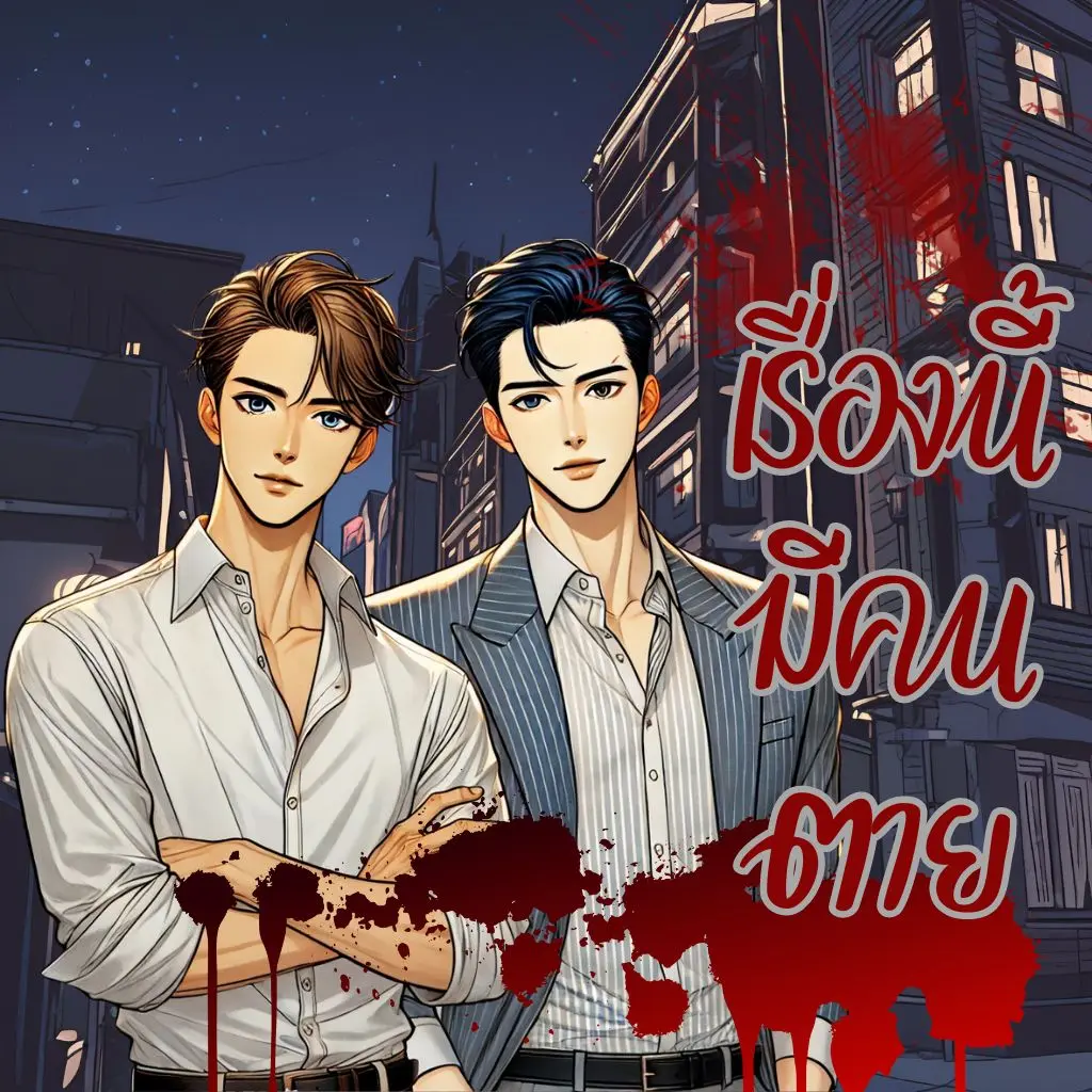 ปกนิยาย เรื่องนี้มีคนตาย