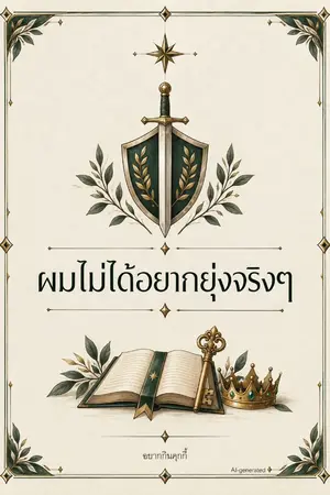 ปกนิยาย ผมไม่ได้อยากยุ่งจริงๆ