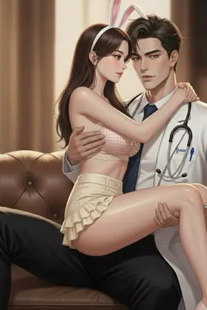 ปกนิยาย ทะลุมิติมาเป็นยัยหนูของหมอภัค