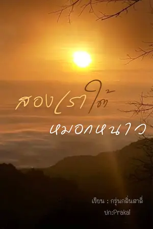 ปกนิยาย สองเราใต้หมอกหนาว