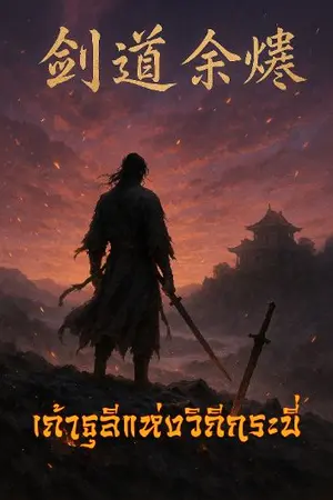 ปกนิยาย เถ้าธุลีแห่งวิถีกระบี่