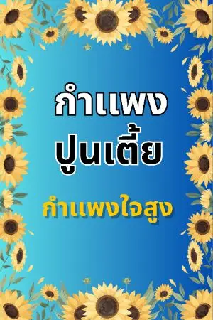 ปกนิยาย กำแพงปูนเตี้ย กำแพงใจสูง