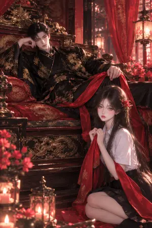 ปกนิยาย ทะลุมิติต้องชะตาชายาองค์รัชทายาท
