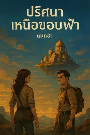 ปกนิยาย ปริศนาเหนือขอบฟ้า