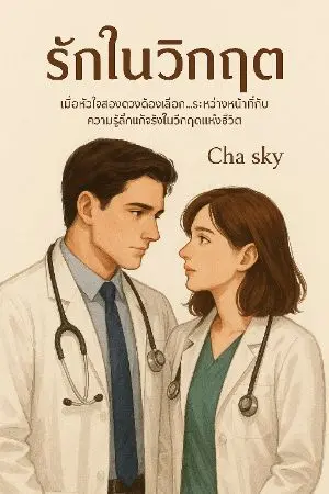 ปกนิยาย รักในวิกฤต