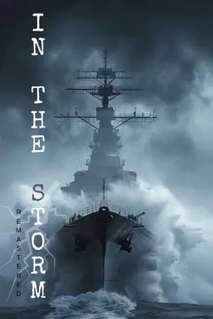 ปกนิยาย IN THE STORM กองกำลังป้องกันตนเองกับมิติที่ผิดพลาด