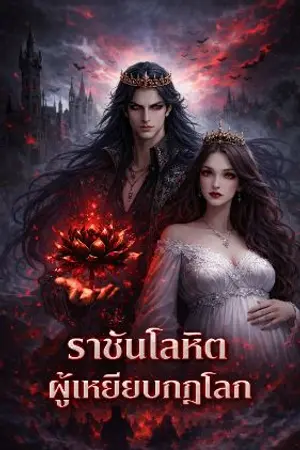 ปกนิยาย ราชันโลหิตผู้เหยียบกฎโลก