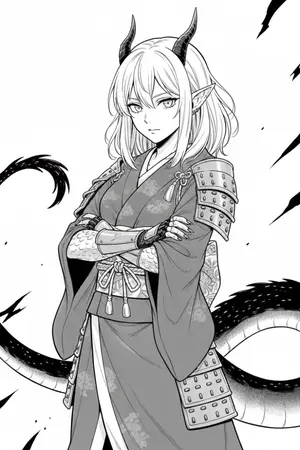 ปกนิยาย ชีวิตต่างโลกในร่างมังกร