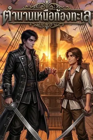 ปกนิยาย ตำนานเหนือท้องทะเล