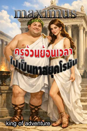 ปกนิยาย maximus ครูอ้วนย้อนเวลาไปเป็นทาสยุคโรมัน