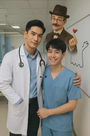 ปกนิยาย หมอคนนี้ ผีลุงบอกว่าใช่!***