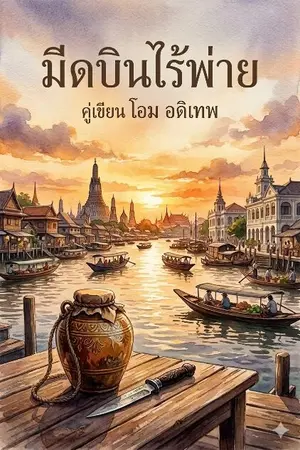ปกนิยาย มีดบินไร้พ่าย