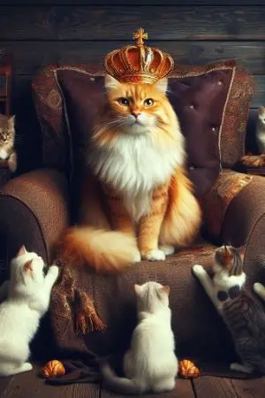 ปกนิยาย the cat เล่าเรื่องให้แมวฟัง