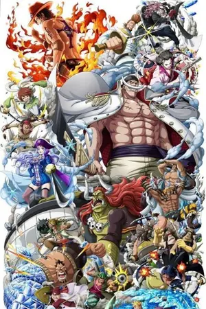 ปกนิยาย fic-one piece ผมจัดการประลองเริ่มต้นด้วยเซลล์เกม