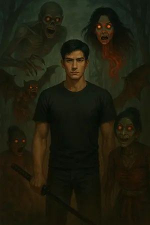 ปกนิยาย นักล่าปีศาจระบบเกม