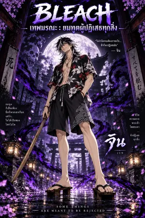 ปกนิยาย BLEACH เทพมรณะ : ยมทูตผู้ปฏิเสธทุกสิ่ง