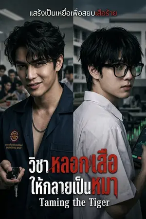 ปกนิยาย วิชาหลอกเสือให้กลายเป็นหมา (Taming the Tiger)
