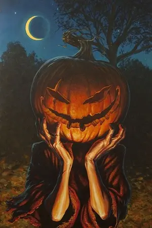 ปกนิยาย pamkin(คืนสยองปีศาจหัวฟักทอง)