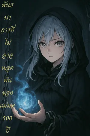 ปกนิยาย พันธนาการที่ไม่อาจหลุดพ้นของแม่มด 500 ปี