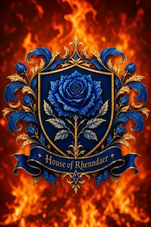 ปกนิยาย หลังกุหลาบน้ำเงินโรย (After the Fall of Rhenndaer)