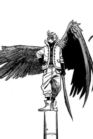ปกนิยาย 【 FIC My Hero Academia 】 — 『 วิหคเจ้าเอย 』 Hawks X Oc
