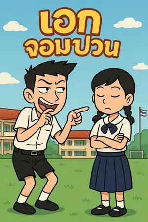 ปกนิยาย เอกจอมป่วน