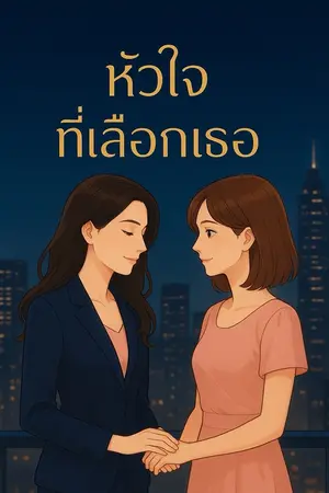 ปกนิยาย หัวใจที่เลือกเธอ