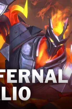 ปกนิยาย [Fic LoL] Infernal Galio
