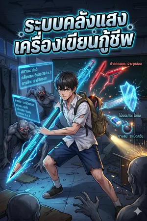 ปกนิยาย ระบบคลังแสงเครื่องเขียนกู้ชีพ