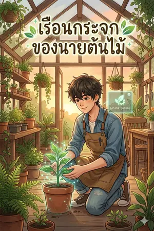 ปกนิยาย เรือนกระจกของนายต้นไม้