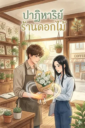 ปกนิยาย ปาฏิหาริย์ร้านดอกไม้