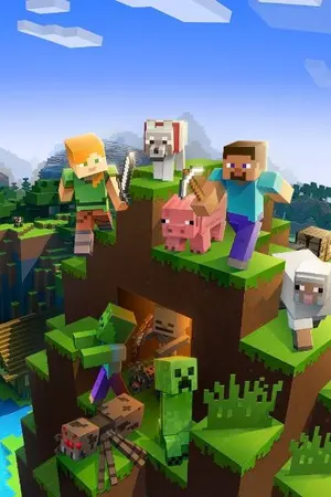 ปกนิยาย เส้นทางการเป็นใหญ่ในMinecraft