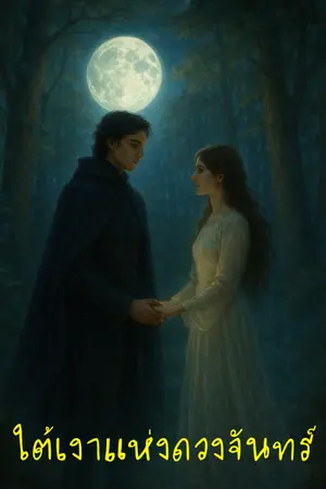 ปกนิยาย ใต้เงาแห่งดวงจันทร์