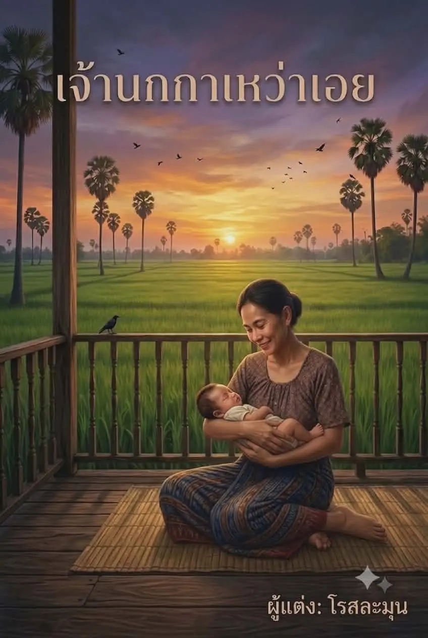 ปกนิยาย เจ้านกกาเหว่าเอย