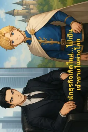 ปกนิยาย นักธุรกิจเกิดใหม่...ไปเป็นเจ้าชายในต่างโลก