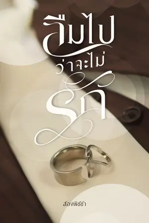 ปกนิยาย ลืมไปว่าจะไม่รัก